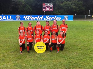 Front Row – L to R: Bridget Gorman, Madelyn Cable, Alea Woods, Kaitlin Shannon-Swanson, Laney Walters, Payton Duba Back Row – L to R: Olivia Stroz, Kelly Keating, Rylee McCully, Jordan Brielmaier, Heleena Reinhardt, Stephane Jones (Not Pictured Sarah Goldberg and J.J. McDonough) 