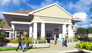 Rendering of the Morgan & Morgan Home – A Safe Haven for Families 